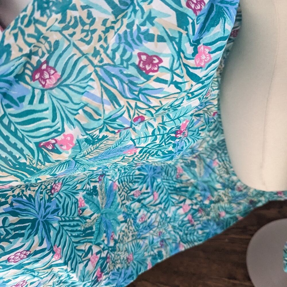 Vintage Women's Gabar New York Tropical Sarong Coverup Dress - Picture 3 of 6